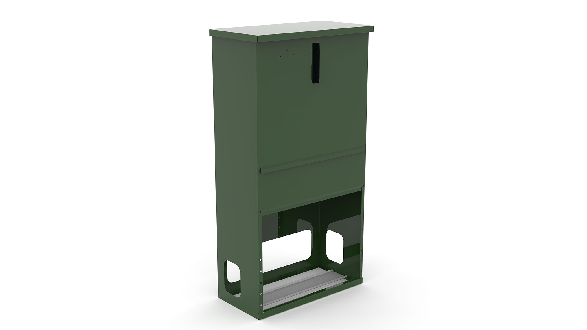 RVS buitenkasten – Steekdeur